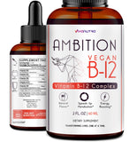 AMBITION B-12 Complex Sublingual Liquid Vitamin Drops - Viva Nutra