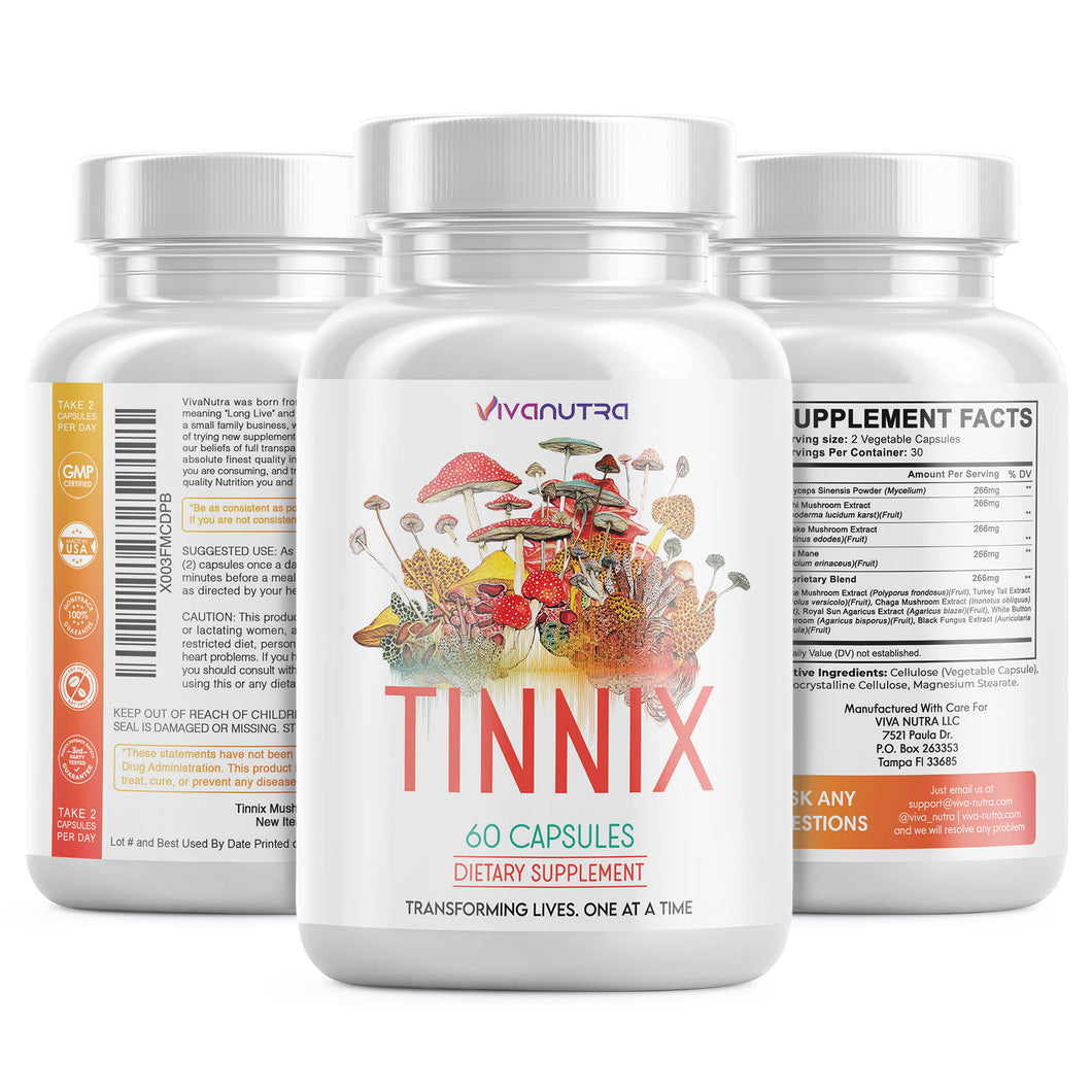 TINNIX Tinnitus Relief for Ringing Ears Supplement